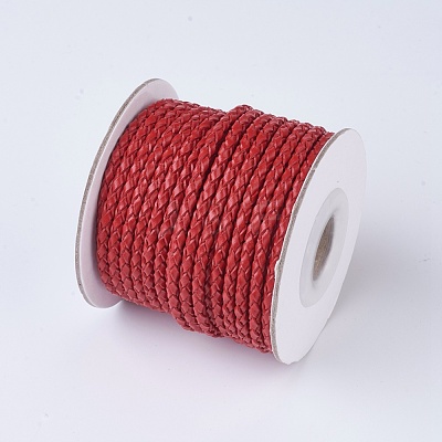 Braided Leather Cords WL-P002-01-A-1