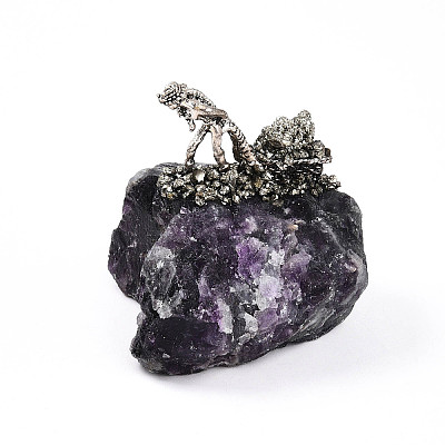 Natural Fluorite Cluster Base Sculpture G-N347-03A-1