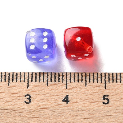 Transparent Acrylic Beads OACR-D301-05C-1