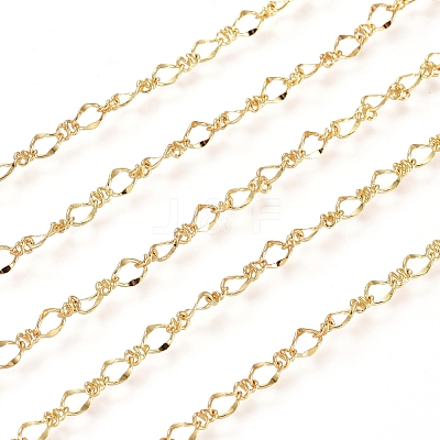 Brass Figure 8 Chain CHC-G007-02G-1