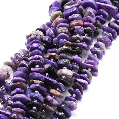 Natural Charoite Beads Strands G-E569-K04-1