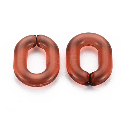 Transparent Acrylic Linking Rings MACR-S373-19-B08-1