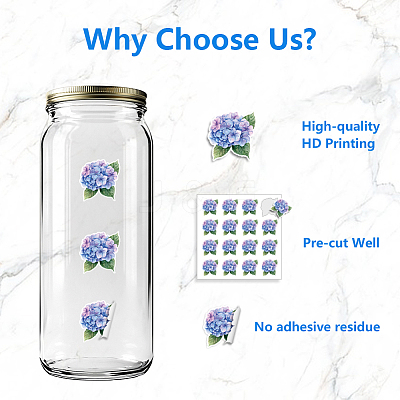 Self-Adhesive Paper Decorative Stickers DIY-WH0562-024-1