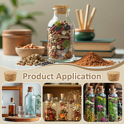 Cork Bottle Stoppers FIND-WH0139-801-1