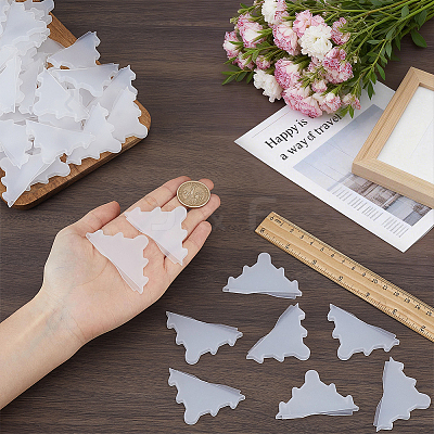 Plastic Triangle Corner Protector FIND-WH0365-140A-1