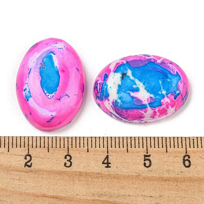 Natural Imperial Jasper Cabochons G-N342-27B-1