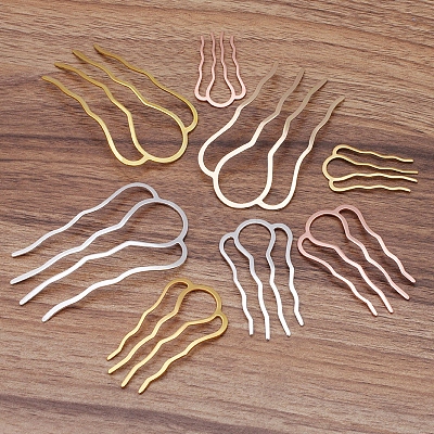 Brass Hair Combs Findings OHAR-PW0001-387-AB-1