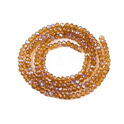 Electroplate Glass Beads Strands EGLA-A044-T1mm-L04-1