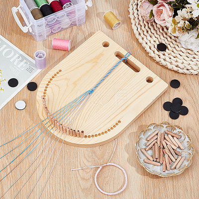 1Pc Arch Wood Crochet Blocking Board for Knitting TOOL-BC0030-43-1
