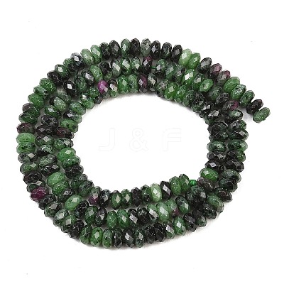 Natural Ruby in Zoisite Beads Strands GG-CBAE4D4-A09-01-1
