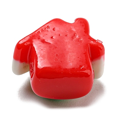 Christmas Opaque Resin Cabochons LS-RESI-K027-21E-1