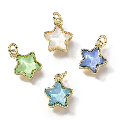 Brass Charms KK-Q043-01A-G-1