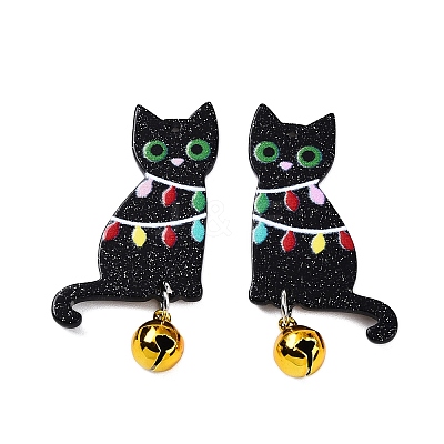 Christmas Themed Acrylic Pendants SACR-P023-B01-1
