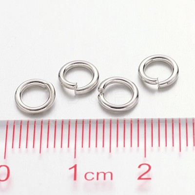 Brass Open Jump Rings JRC6mm-NF-1