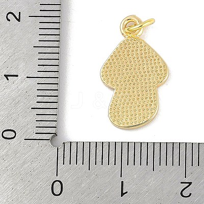Brass Enamel Pendants KK-B114-17G-03-1