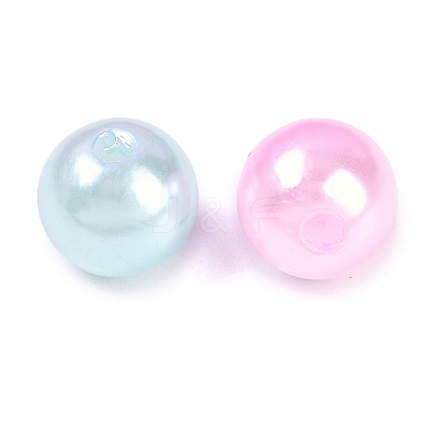 ABS Plastic Imitation Pearl Beads X-KY-G030-01B-1