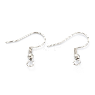Tarnish Resistant 316 Surgical Stainless Steel Earring Hooks STAS-M288-06P-A-1