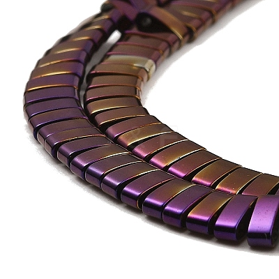 Electroplated Non-magnetic Synthetic Hematite Beads Strands G-G089-A02-05-1