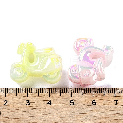 UV Plating Acrylic Beads X-MACR-K357-10K-1