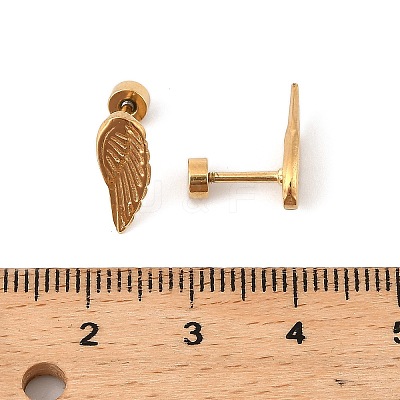 304 Stainless Steel Stud Earrings EJEW-G423-02G-1