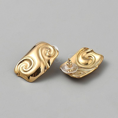 304 Stainless Steel Stud Earrings EJEW-WH0020-43-1