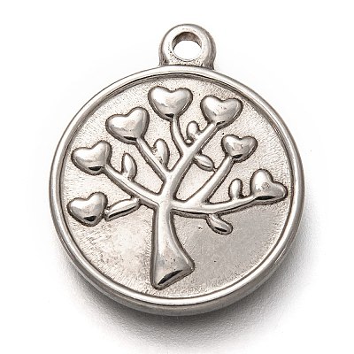 Non-Tarnish 304 Stainless Steel Pendants STAS-I170-40P-1