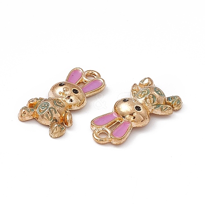 Alloy Enamel Pendants ENAM-C006-06G-07-1