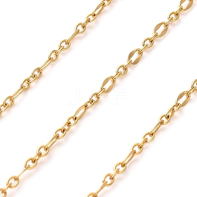 304 Stainless Steel Curb Chains CHS-B009-02A-G-1