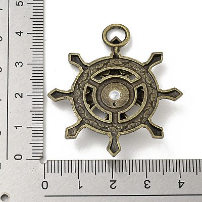 Tibetan Style Alloy Pendants PALLOY-A007-03AB-1