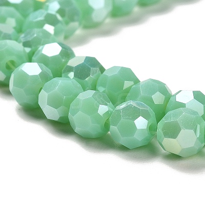 Opaque Glass Beads Stands EGLA-A035-P6mm-B14-1
