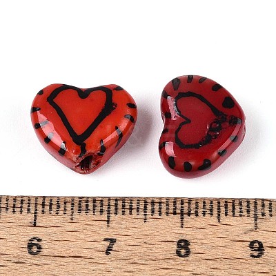 Handmade Porcelain Beads PORC-P031-03H-1