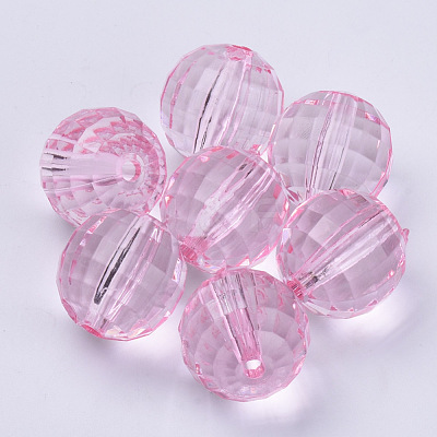 Transparent Acrylic Beads TACR-Q254-22mm-V03-1