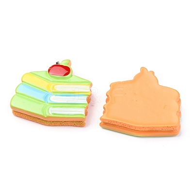 Opaque Resin Cabochons CRES-B002-21-1