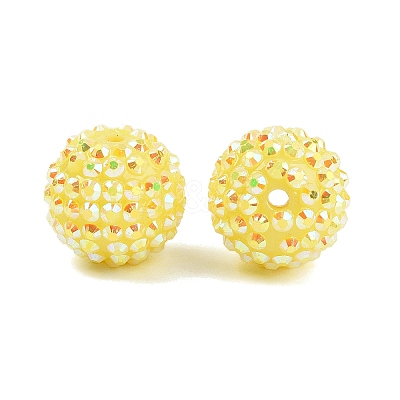 AB-Color Resin Rhinestone Beads RESI-S315-18x20-12-1
