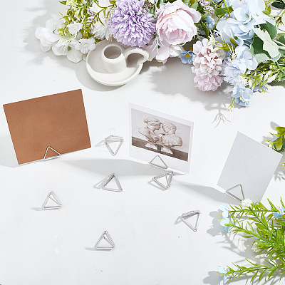 32Pcs Mini Iron Place Card Holders ODIS-SP0001-06-1