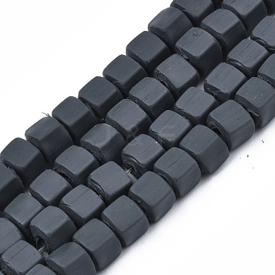 Handmade Polymer Clay Beads Strands CLAY-S092-78B-1