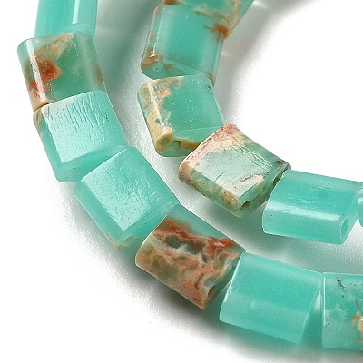 Synthetic Imperial Jasper Beads Strands G-F762-A10-01-1