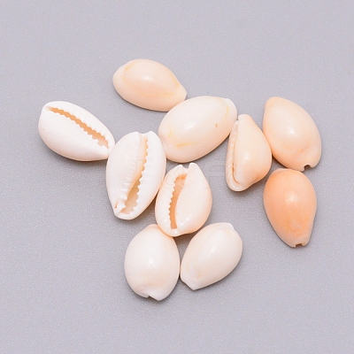 Natural Cowrie Shell Beads SSHEL-WH0001-31-1