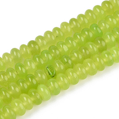 Dyed Natural White Jade Beads Strands G-T139-59A-12-1