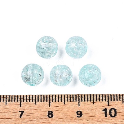 Transparent Crackle Acrylic Beads MACR-S373-66-N07-1