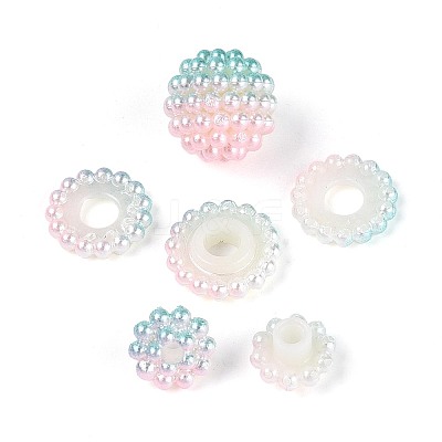 Imitation Pearl Acrylic Beads OACR-T004-15mm-03-1