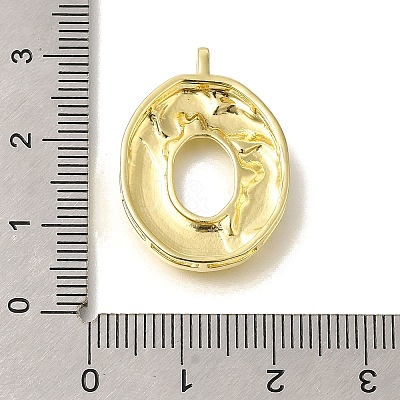 Rack Plating Brass Pendants KK-I721-02G-O-1