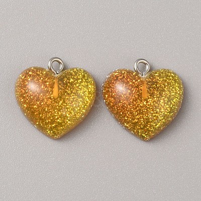 Transparent Resin Pendants CRES-TAC0010-05A-1
