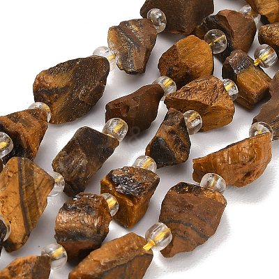 Natural Tiger Eye Beads Strands GG-CBA0B77-A19-02-1