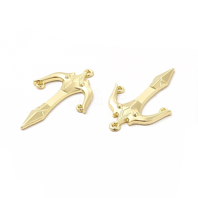 Rack Plating Alloy Pendants PALLOY-E025-33G-1