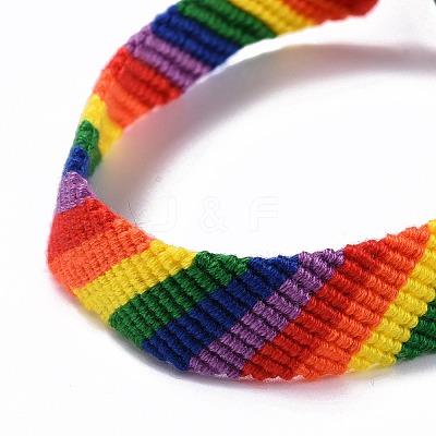 Rainbow Pride Bracelet LS-BJEW-F419-03-1