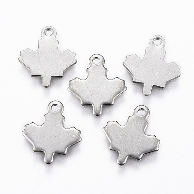 Tarnish Resistant Autumn Theme 304 Stainless Steel Charms LS-STAS-K154-34P-1