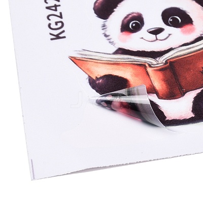 Animals PVC Waterproof Self Adhesive Stickers STIC-K001-04A-1