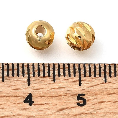 Brass Beads KK-B147-02E-G-1