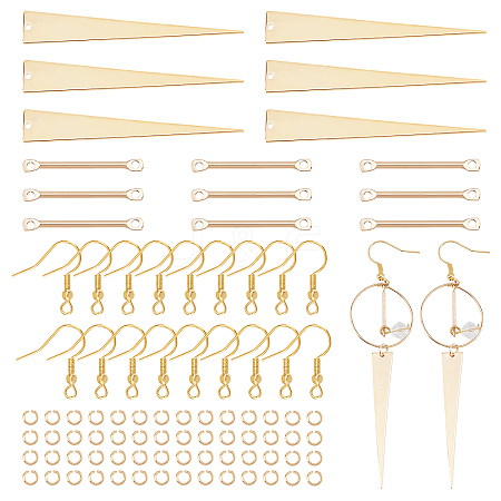 ARRICRAFT DIY Geometry Dangle Earring Making Kit FIND-AR0002-13-1